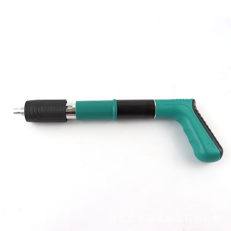 Mini-fixation manuelle, construction en acier, fixation à boulon réglable, kit de fixation et de fixation, fixation d'ancrage mural au plafond, avec 200 clous.